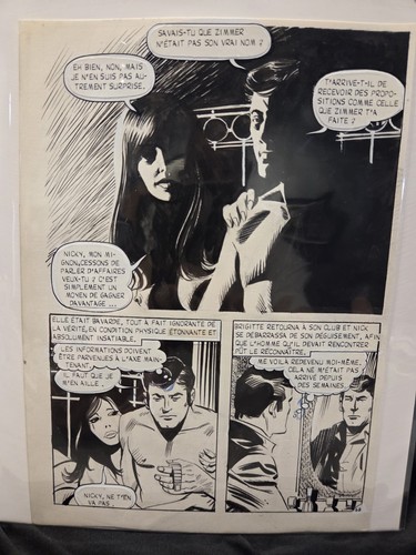 Original comic art published - art,