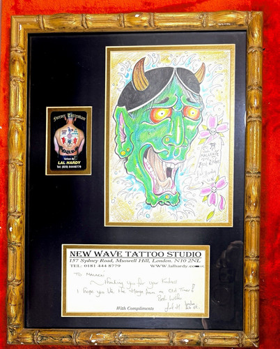 Lal hardy signed original - lal,